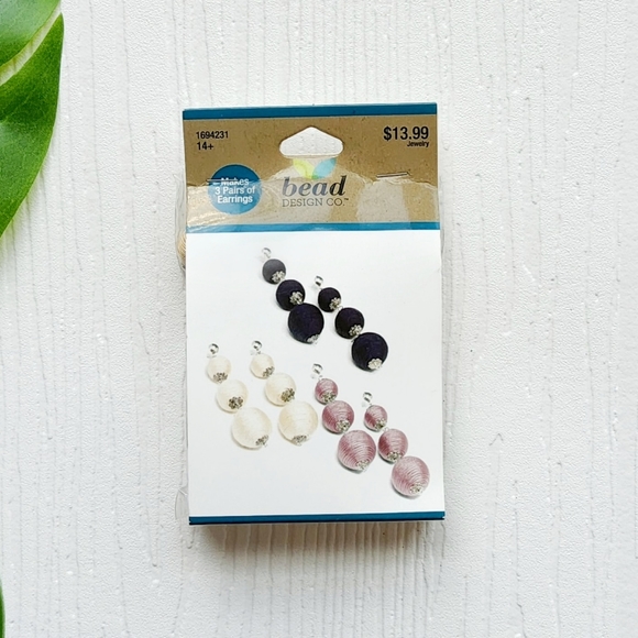 Bead Design Co. DIY Earring Craft Kit NWT! - Picture 1 of 4